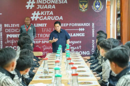 Erick Thohir Puji Kekuatan Fisik dan Mental Timnas U-16