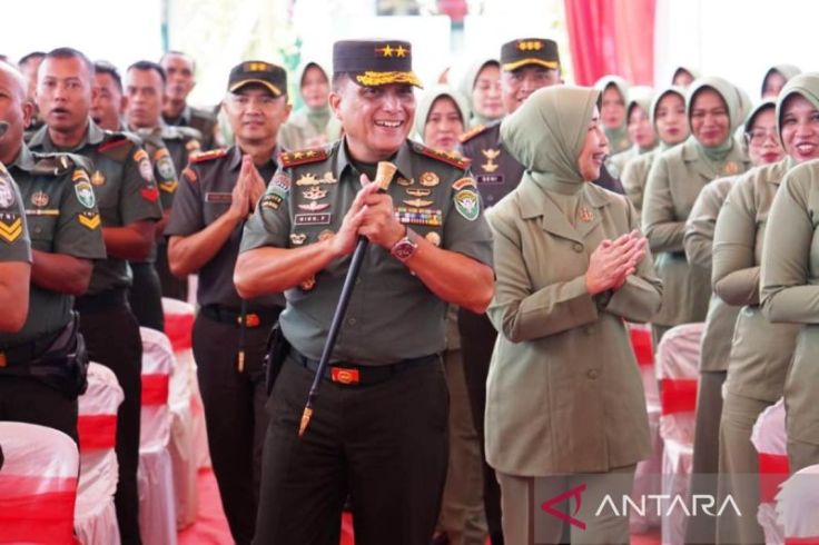 "Daripada Dibakar Istri", Pangdam IM Minta Prajurit TNI Hindari Judi Online dan Narkoba