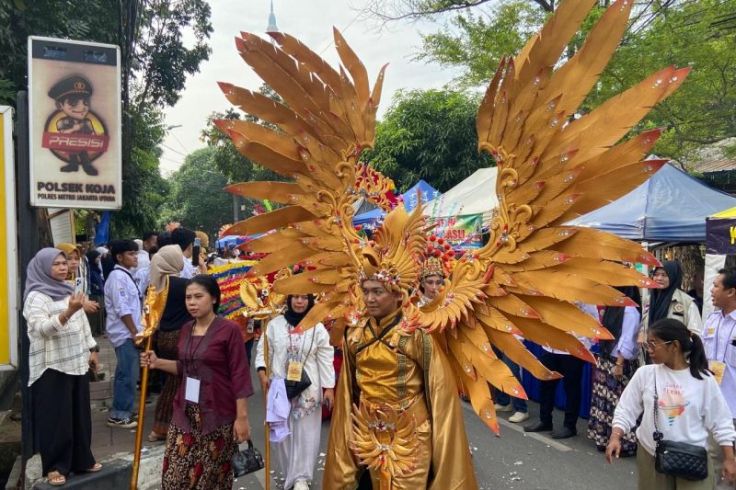 Tengok Meriahnya Peringatan Hari Lahir Pancasila di Polsek Koja