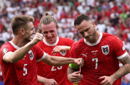 Posisi Austria Aman di Grup D, usai Tekuk Polandia 3-1