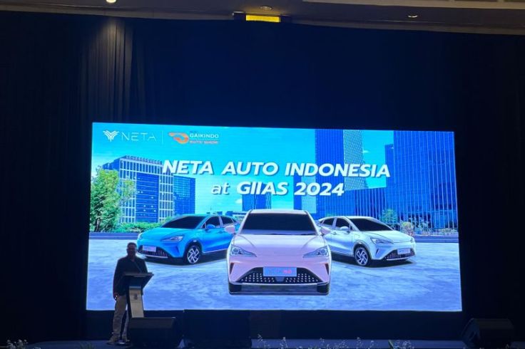 Koleksi Mobil Listrik Futuristik NETA Mejeng di GIIAS 2024