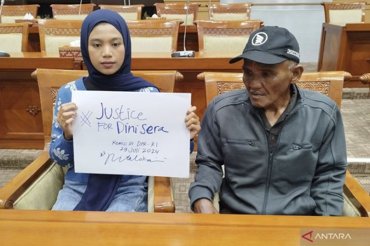 Ayah dan Adik Dini Sera Minta Dukungan DPR untuk Dapatkan Keadilan