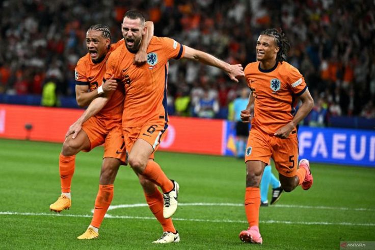 Singkirkan Turki 2-1, Belanda Kini Tantang Inggris di Semifinal