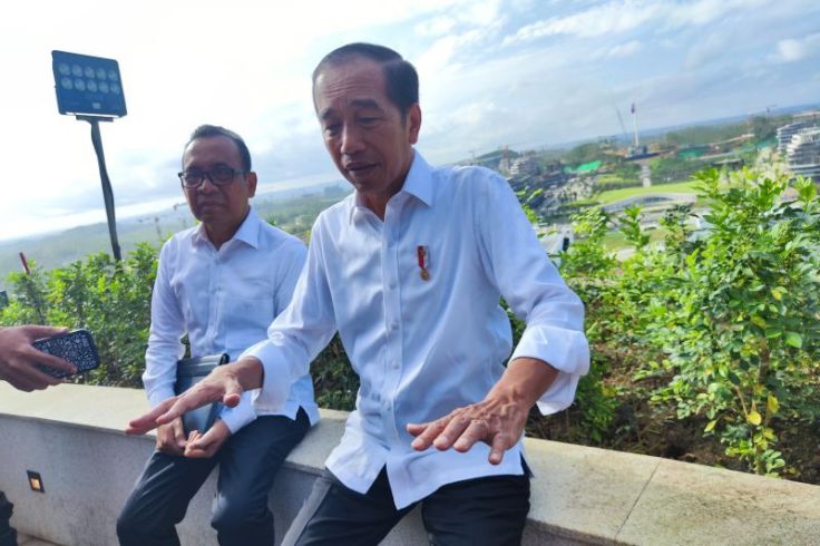 Presiden Jokowi Akui Tidak Bisa Tidur Nyenyak di Kantor IKN