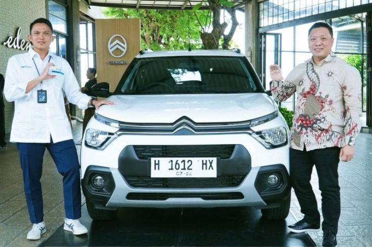 Mobil LIstrik Citroen E-C3 All Electric Mulai Beredar di Semarang