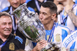 Argentina Juarai Copa America 2024, Di Maria Pensiun dengan Sempurna