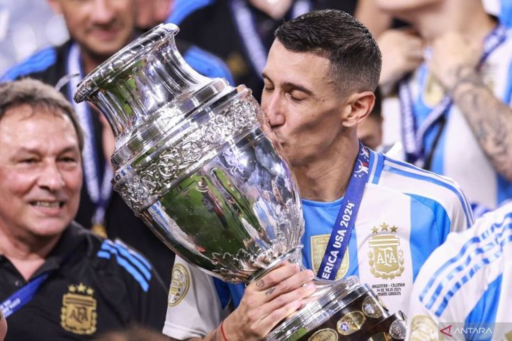 Argentina Juarai Copa America 2024, Di Maria Pensiun dengan Sempurna