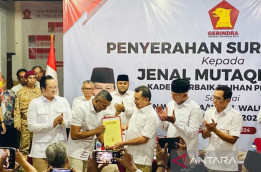 Gerindra Resmi Tugaskan Jenal Mutaqin Maju di Pilwalkot Bogor 2024