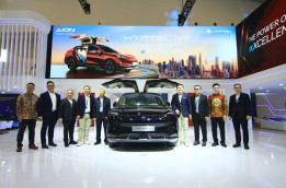 Mobil Listrik China Hyptec HT Buka Harga Rp600 Jutaan di GIIAS 2024