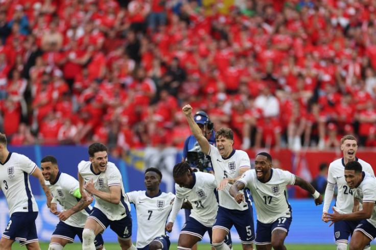 Singkirkan Swiss, Inggris ke Semifinal Piala Eropa