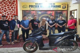 Polisi Sumsel Temukan Motor Korban Pembunuhan Dicor