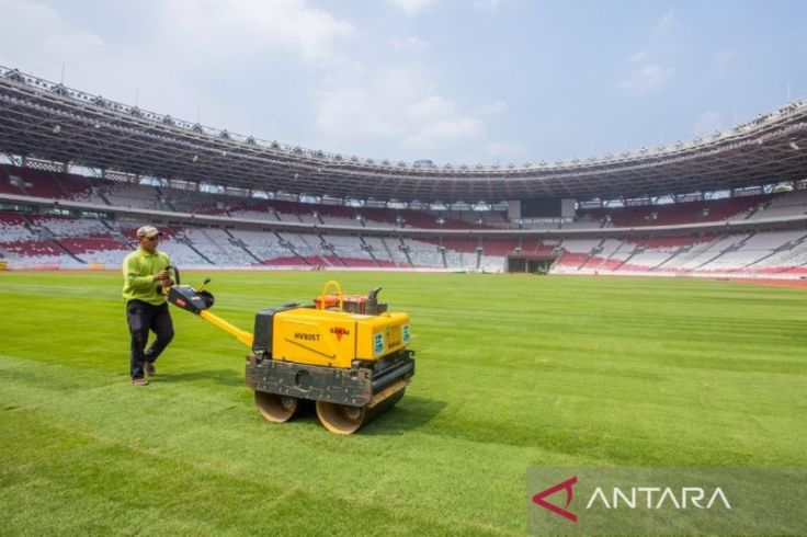 Laga Indonesia Vs Australia, GBK Siapkan Rumput Terbaik