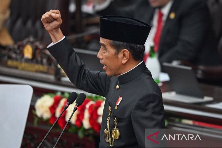 Jokowi Dapat Penghargaan dari Presiden Palestina