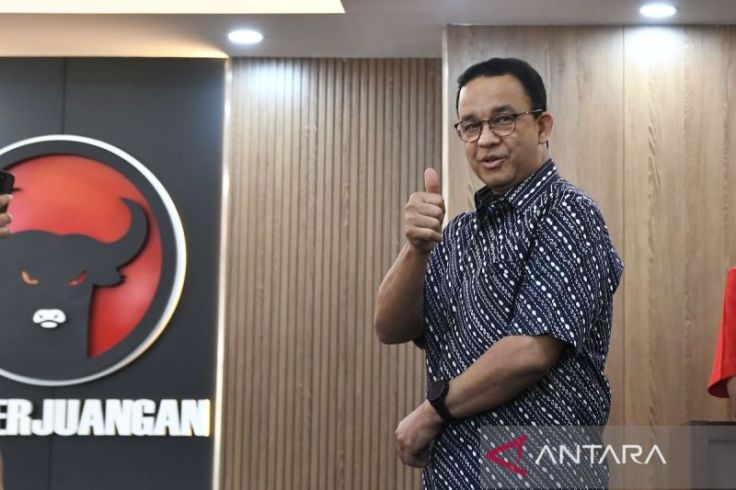 Anies Baswedan Berangkat ke Kantor DPP PDIP