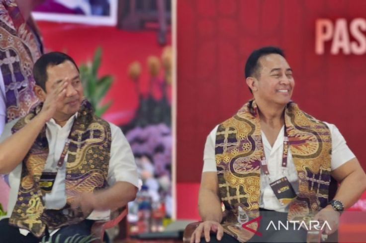 Tancap Gas, Andika Perkasa-Hendrar Prihadi Langsung Daftar ke KPU Jateng