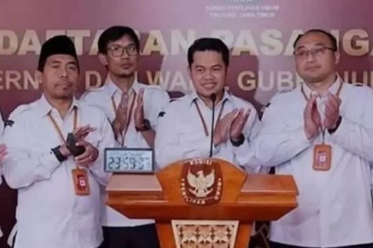 84 Pasangan Calon Berhasil Daftar Pilkada Jawa Timur