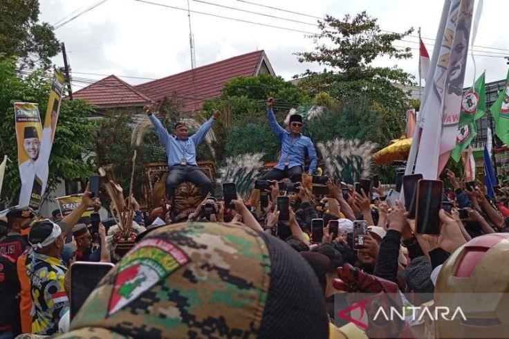 KPU Kaltim Terima Pendaftaran Rudy-Seno