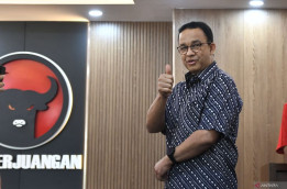 Ngeri! Malam-Malam PDIP Daftarkan Anies Baswedan-Ono Surono ke KPUD Jabar