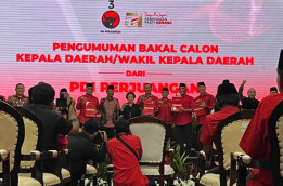 PDIP Umumkan 13 Cagub-Cawagub untuk Pilkada 2024