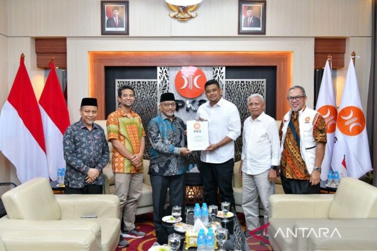 PKS Resmi Usung Bobby Nasution-Surya untik Pilkada Sumut