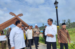 Prabowo Janji Teruskan Bangun IKN