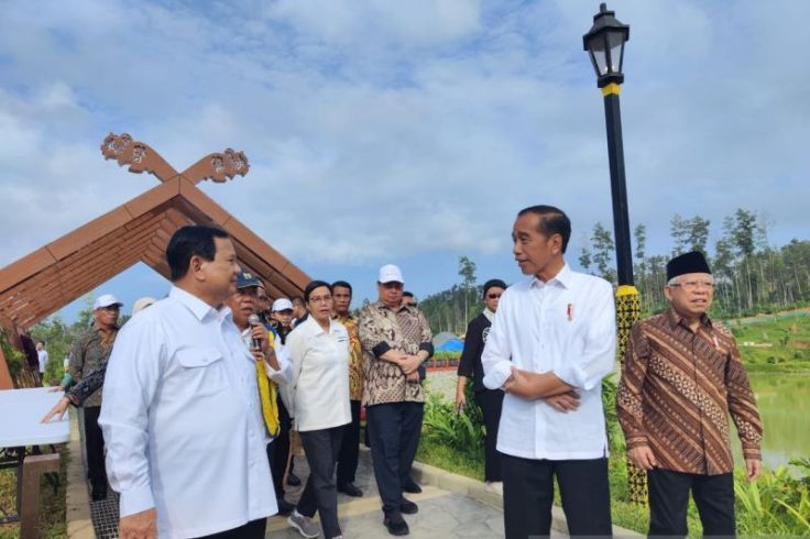 Prabowo Janji Teruskan Bangun IKN