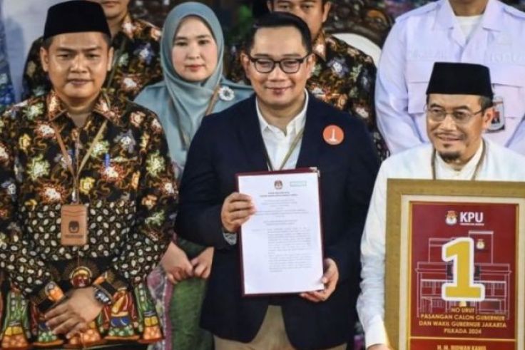 Dapat Nomor Urut 1, Ridwan Kamil Ngaku Sesuai Harapan Ingin Menang Satu Putaran