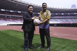 Erick Thohir Ingin Sepak Bola Jadikan Persatuan dan Perdamaian