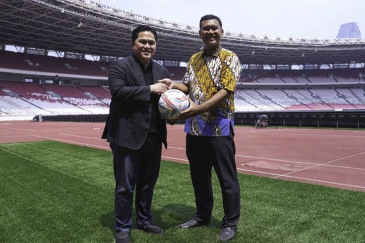 Erick Thohir Ingin Sepak Bola Jadikan Persatuan dan Perdamaian