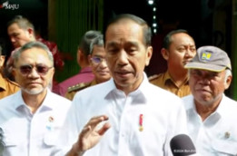 Blusukan ke Pasar Deli Serdang, Jokowi Pamit dan Minta Maaf ke Warga