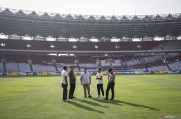 Erick Thohir Cek Kondisi GBK Jelang Timnas Vs Australia