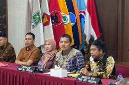 KPU Resmi Tetapkan Tiga Paslon Cagub-cawagub Pilkada DKI