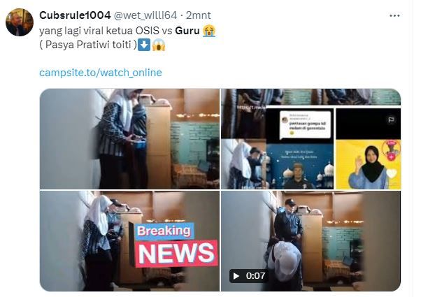 Parah! Guru ”Wikwik” dengan Ketua OSIS Viral di Medsos