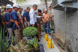 Cegah Jakarta Anjlok, Heru Tegaskan Perkuat Layanan Air Bersih Perpipaan