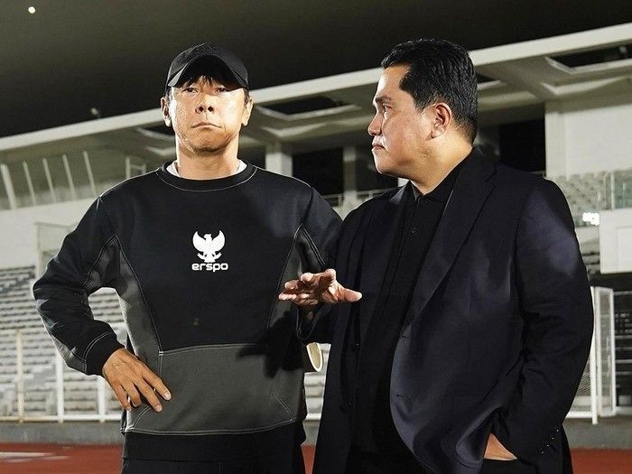 Erick Thohir "Omelin" Shin Tae-yong: Jangan Lengah!