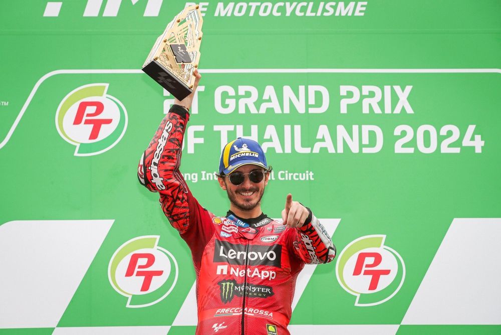 Hasil dan Klasemen Sementara MotoGP Thailand 2024