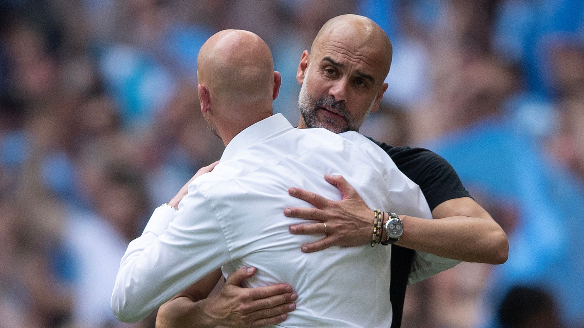 Jadi Korban PHK MU, Guardiola Doakan Ten Hag Kuat