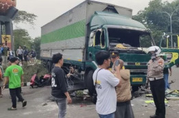 Korban Truk Tabrak Lari Bertumbangan, Polres Metro Tangerang Buka Posko Pengaduan