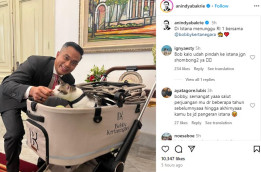 Kucing Kesayangan Prabowo, "Bobby Kertanegara" Ikut Pindah ke Istana Merdeka