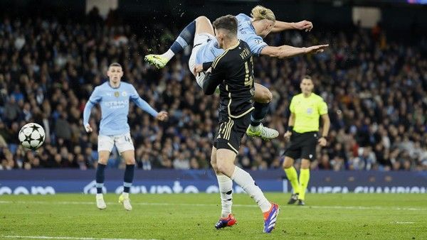 Manchester City Bantai Sparta Praha 5-0, Gol Erling Haaland Terlalu Fantastis