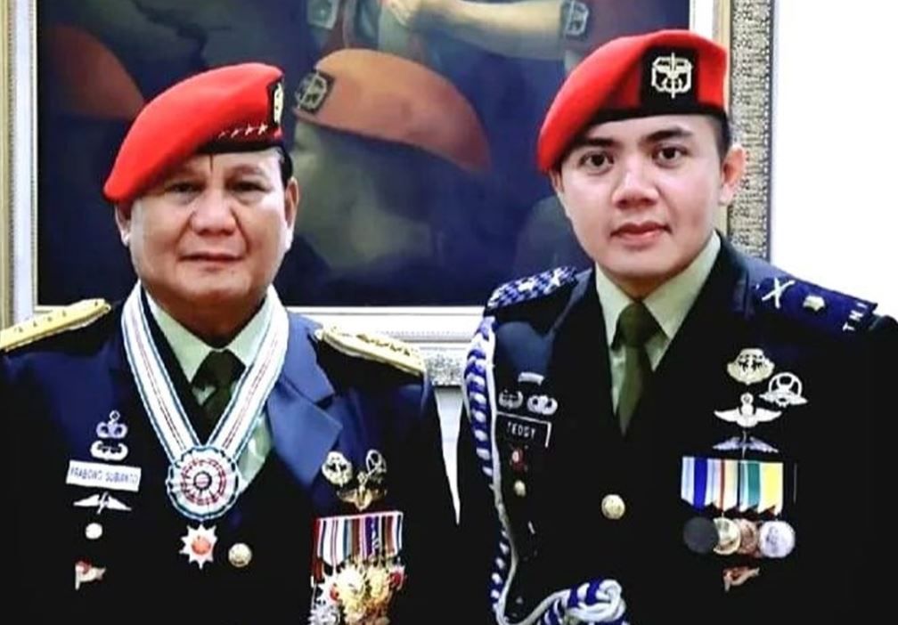 Mayor Teddy Tetap Kawal Prabowo, Jabat Seskab