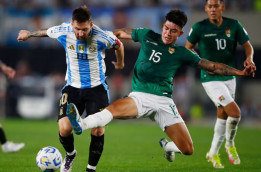 Messi ”Menggila”! Argentina ”Panen” Gol Bolivia 6-0