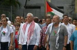 Salut! Presiden Kuba Pimpin Aksi Bela Palestina