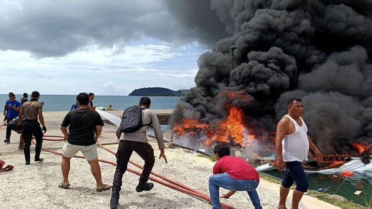 Selain Cagub Maluku Utara, Cabup Kepulauan Sula Turut Jadi Korban Speedboat Meledak