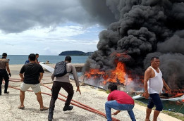 Speedboat Meledak ketika Isi BBM, Benny Laos dan Rombongan Ada di Dalam