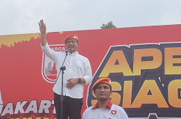 Anies Resmi Dukung Pram-Doel, Ingatkan Pendukung Tak Tergoda ”Amplop” Lawan