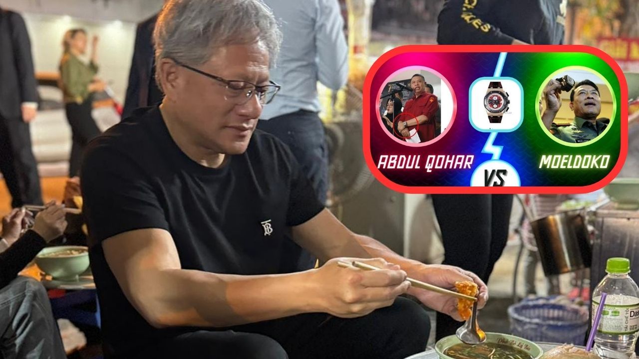 Beda dari ”Orang Kaya” di NKRI, Manusia Rp1.900 Triliun Jensen Huang Tak Pakai Jam Tangan