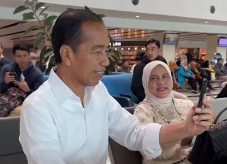 Di Solo Baru Dua Minggu, Jokowi dan Iriana Terbang Lagi ke Jakarta Naik Garuda