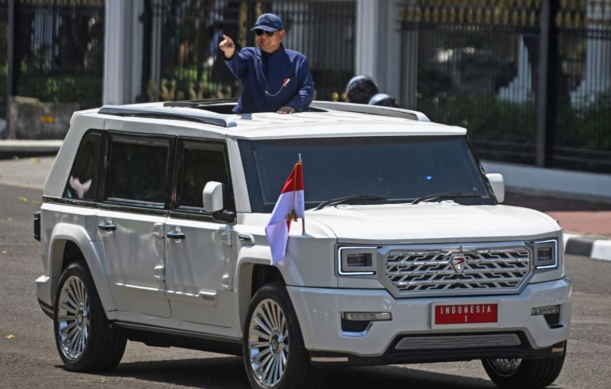 Intip "Dalaman" Pindad Maung, Mobil Dinas Kabinet Merah Putih