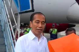 Jokowi Berangkat Tengok Cucu Naik Garuda, Pulangnya Naik Batik Air